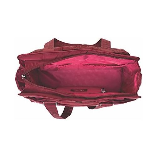  [아마존베스트]Lug Caboose Carry All Bag, Cranberry Red, One Size