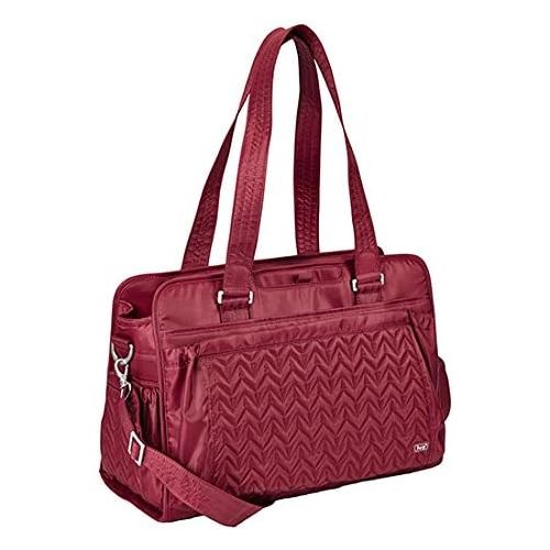  [아마존베스트]Lug Caboose Carry All Bag, Cranberry Red, One Size