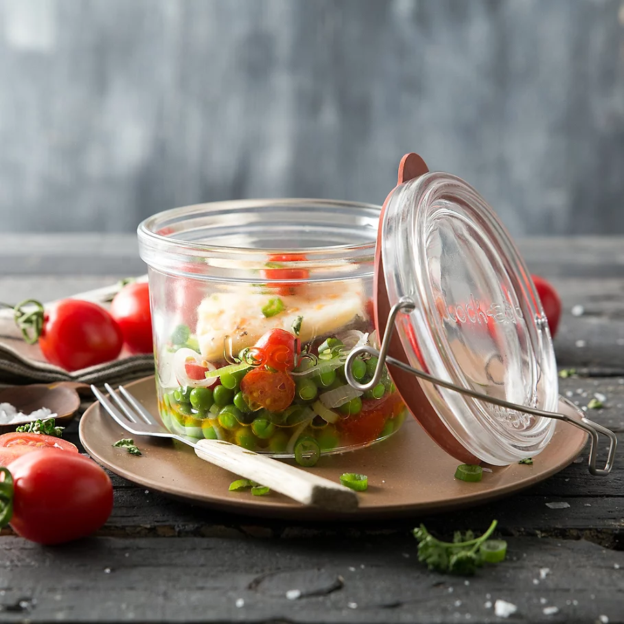  Luigi Bormioli™ Lock-Eat Food Storage Jar with Removable Lid