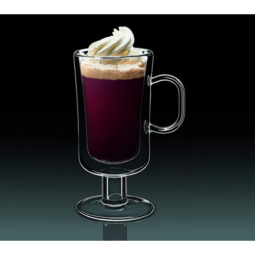  [아마존베스트]Luigi Bormioli Thermic Irish Coffee 8.5oz, Set of 2, Clear