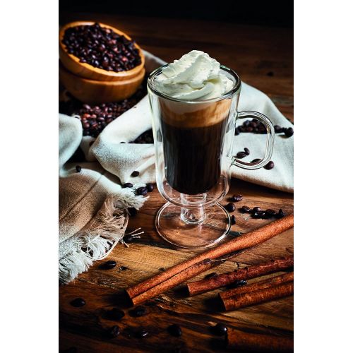  [아마존베스트]Luigi Bormioli Thermic Irish Coffee 8.5oz, Set of 2, Clear