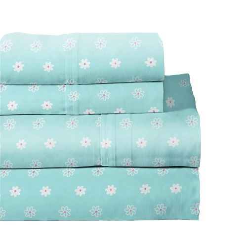  Lullaby Bedding 200-FBFLY Butterfly Garden Full Cotton Printed Sheet Set,