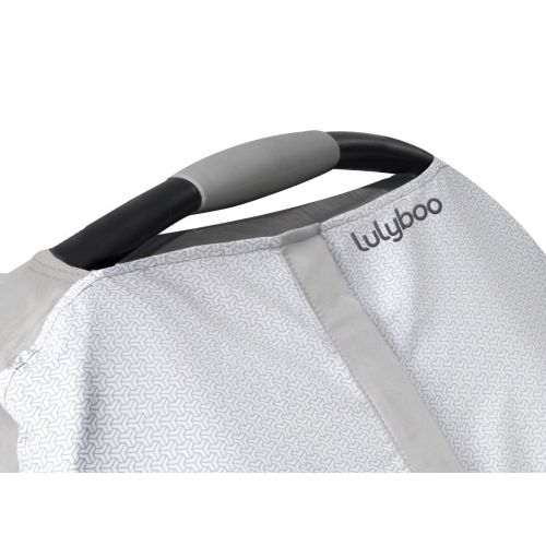  Lulyboo Baby Carrier and Baby Car Seat Cover - Stretchy and Breathable Carseat Canopy Fits All Infant Seats and Protects Your Child From Sun and Wind - Easy To Remove - Machine Was