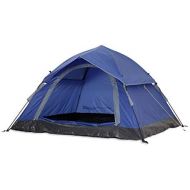 Lumaland Outdoor leichtes Pop Up Wurfzelt 3 Personen Zelt Camping Reise Trekking Festival Sekundenzelt 210 x 190 x 110 cm Tragetasche