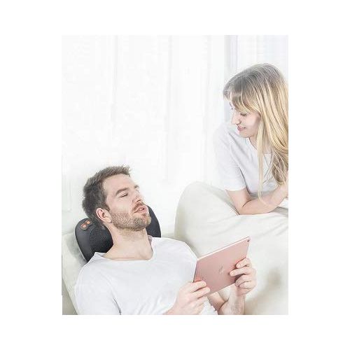  Lumcrissy Shiatsu Massage Pillow with Heat,Neck Massage Pillow, Deep Tissue Cervical Massager for...