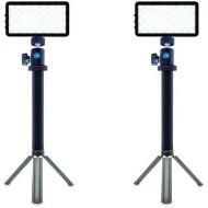 Lume Cube Panel GO Bi-Color LED Light Panel (Broadcast Lighting Kit, 2-Pack)