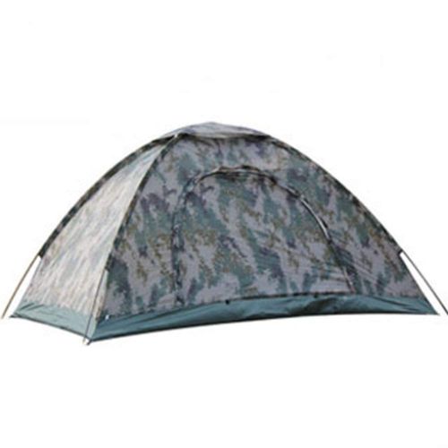  Lumeng Waterproof Double Layer Dome Tent Camping Backpacking Tent for Outdoor Green (Color : Green, Size : One Size)