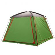 Lumeng Waterproof Double Layer Dome Tent Cabin with Instant Setup Tent for Camping Green (Color : Green, Size : One Size)