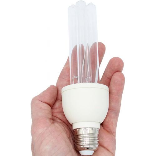  Lumenivo 15W 120V UVC Germicidal Light Bulb ? Disinfecting UVC Light Sanitizer Bulb E26 Base ? Sterilizer Ultraviolet Light for Killing Germs ? Sterilizing Germ Killing UV Antibacterial Lig