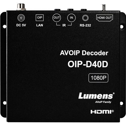  Lumens 1G AV over IP Decoder