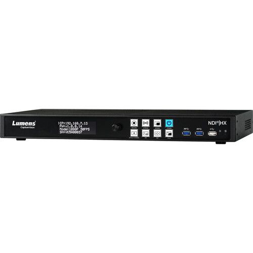  Lumens LC100N CaptureVision System 2-Channel HD Recorder/Processor/Encoder with NDI