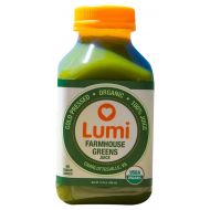 Lumi Juice Farmhouse Greens, 10 Ounce (Pack of 24)