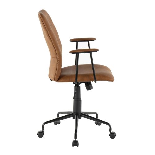  LumiSource Office Chair in Black and Brown