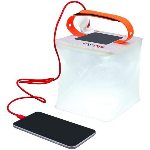  LuminAID PackLite Hero 2-in-1 Supercharger Portable Solar Phone Charger & Lantern