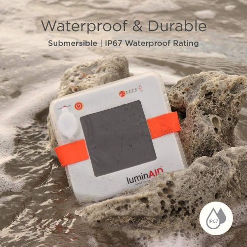  LuminAID PackLite Hero 2-in-1 Supercharger Portable Solar Phone Charger & Lantern