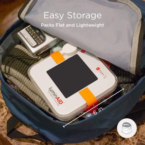  LuminAID PackLite Max 2-in-1 Camping Lantern and Phone Charger For Backpacking, Emergency Kits and Travel As Seen on Shark Tank