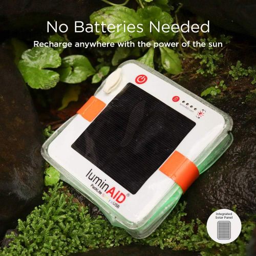  LuminAID Solar Inflatable Lanterns Great for Camping, Hurricane Emergency Kits and Travel As Seen on Shark Tank