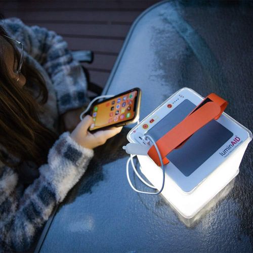  2-in-1 Camping Lantern/Solar Phone Charger - LuminAID Titan As Seen on Shark Tank