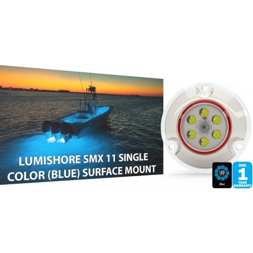  Lumishore SMX11 60 12V Surface Mount, Blue