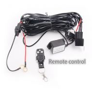 Led Light Bar Lumitek Remote Control Wiring Harness Kit 40A 12V ON/OFF Switch Relay for Driving Lights Fog Lights Bar…