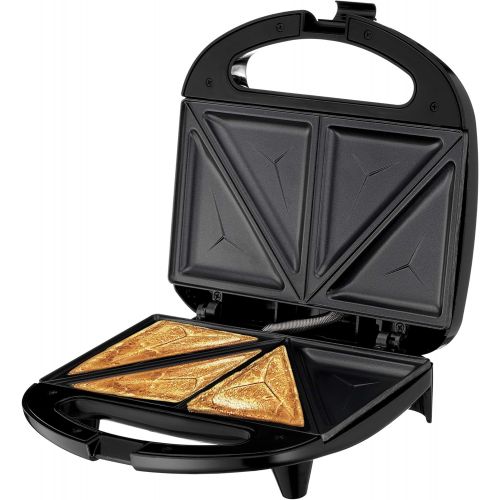  [아마존베스트]Lumme Sandwich Maker, Sandwich Toaster, Panini Press, Quesadilla Maker, Grilled Cheese, French Toast Press, Pizza Pockets Press, Indicator light, Omelet, White (White)