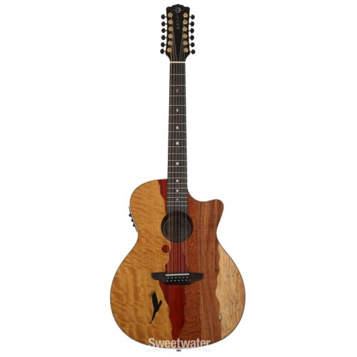  Luna Vista Eagle 12-string Acoustic-electric Guitar - Gloss Natural