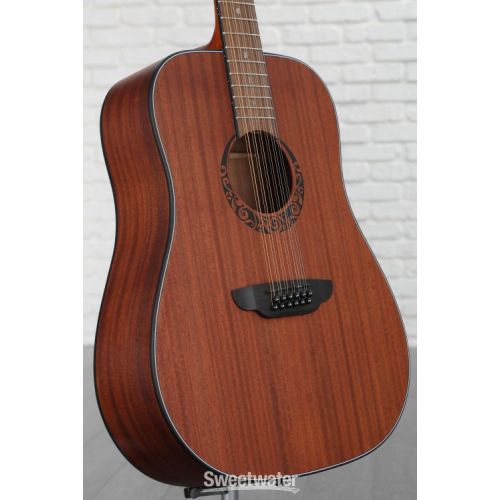  Luna Gypsy Mahogany 12-string Acoustic Guitar - Satin Natural