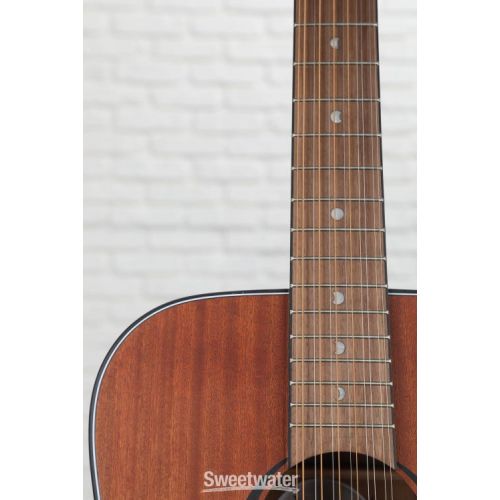  Luna Gypsy Mahogany 12-string Acoustic Guitar - Satin Natural
