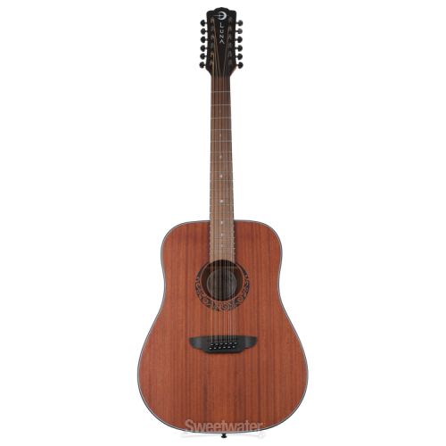  Luna Gypsy Mahogany 12-string Acoustic Guitar - Satin Natural