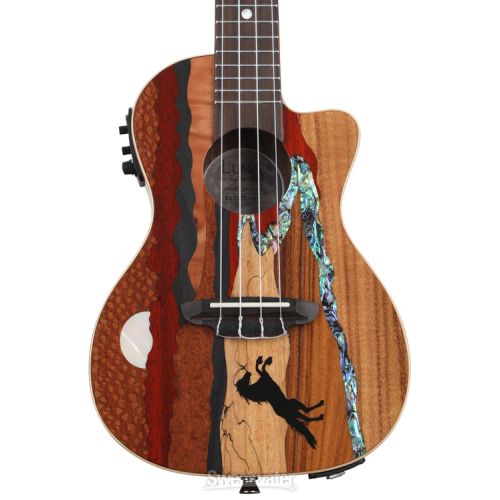  Luna Vista Stallion Acoustic-electric Concert Ukulele - Gloss Natural