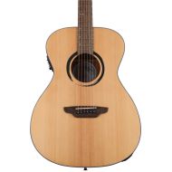 Luna Wabi Sabi Folk Solid Top Acoustic-electric Guitar - Satin Natural