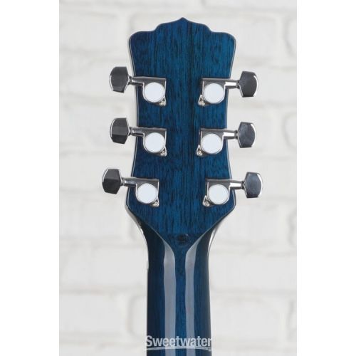  Luna Safari Starry Night Travel Guitar - Starry Night Graphic