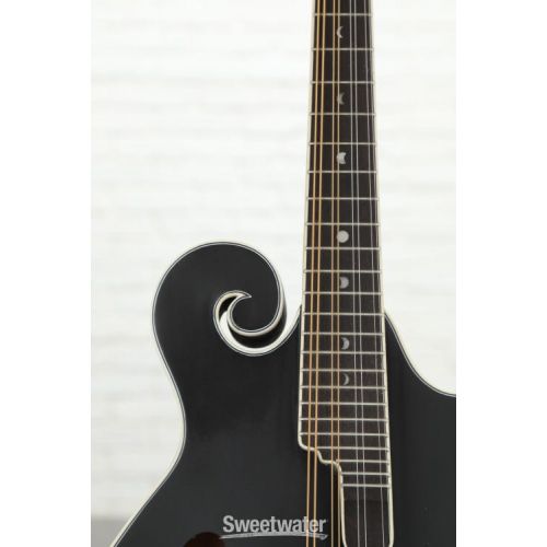  Luna Moonbird F-style Acoustic-electric Mandolin - Black Satin