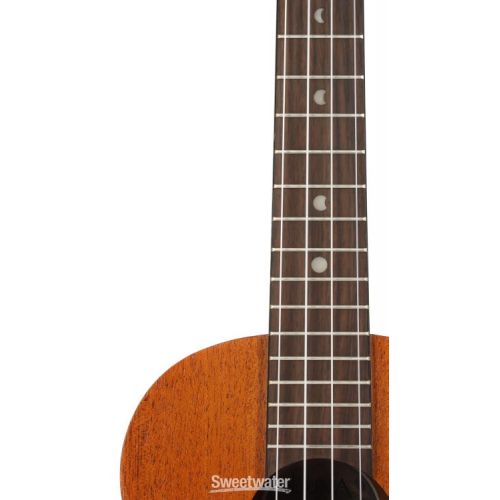  Luna Lizard Mahogany Tenor Ukulele Pack - Satin Natural