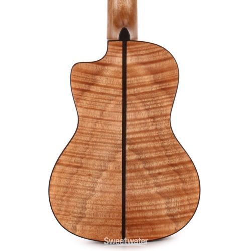  Luna High Tide Exotic Mahogany Concert Ukulele - Satin Natural