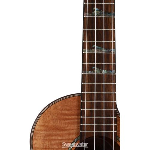  Luna High Tide Exotic Mahogany Tenor Ukulele - Satin Natural