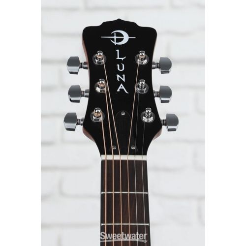  Luna Safari Peace Travel Guitar - Satin Natural