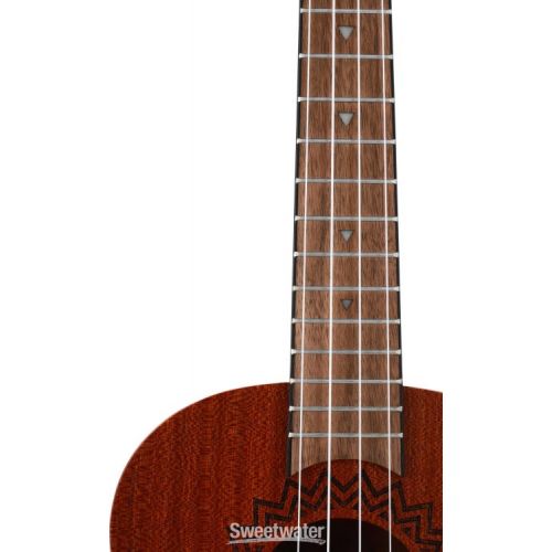  Luna Vintage Mahogany Tenor Ukulele - Satin Natural