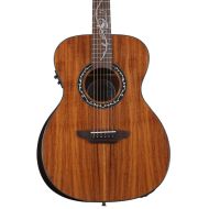 Luna Vineyard Koa Bevel Folk Acoustic-electric Guitar - Gloss Natural