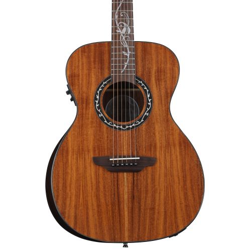  Luna Vineyard Koa Bevel Folk Acoustic-electric Guitar - Gloss Natural