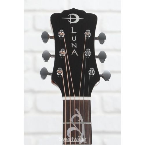  Luna Vineyard Koa Bevel Folk Acoustic-electric Guitar - Gloss Natural