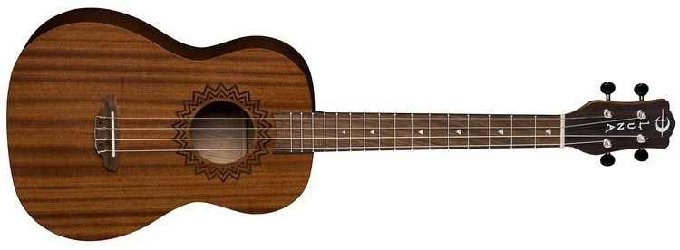  Luna Vintage Mahogany Baritone Ukulele - Satin Natural