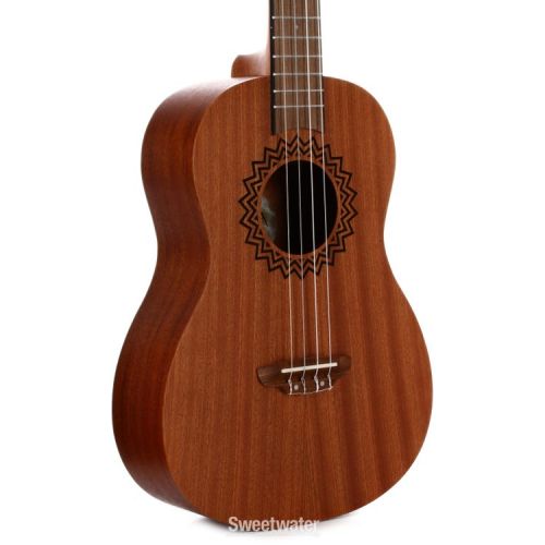  Luna Vintage Mahogany Baritone Ukulele - Satin Natural