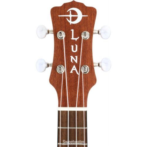  Luna Love Music Peace Concert Ukulele - Satin Natural