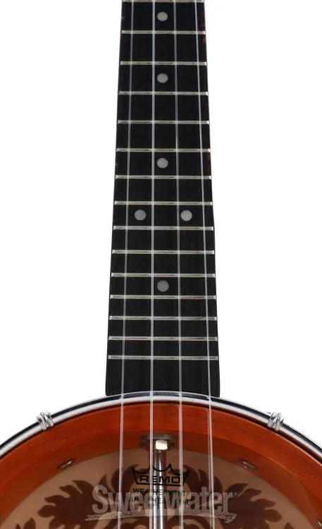  Luna 8 Inch Uke Banjolele - Tobacco Burst