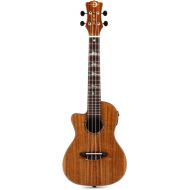 Luna High Tide Koa Concert Left-handed Acoustic-electric Ukulele - Satin Natural