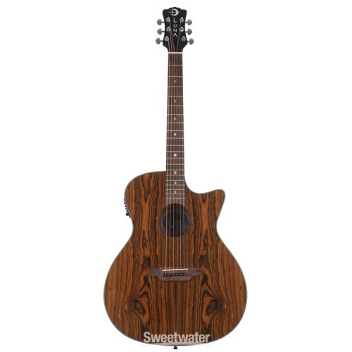  Luna Gypsy Exotic Caidie Acoustic-electric Guitar - Gloss Natural