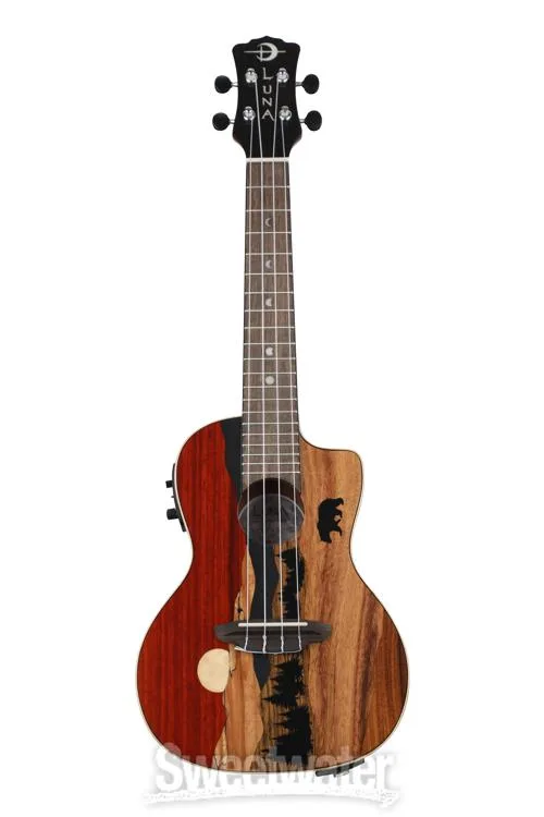  Luna Vista Bear Acoustic-electric Concert Ukulele - Gloss Natural