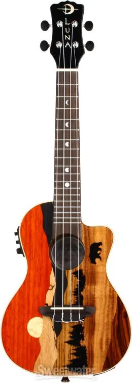  Luna Vista Bear Acoustic-electric Concert Ukulele - Gloss Natural