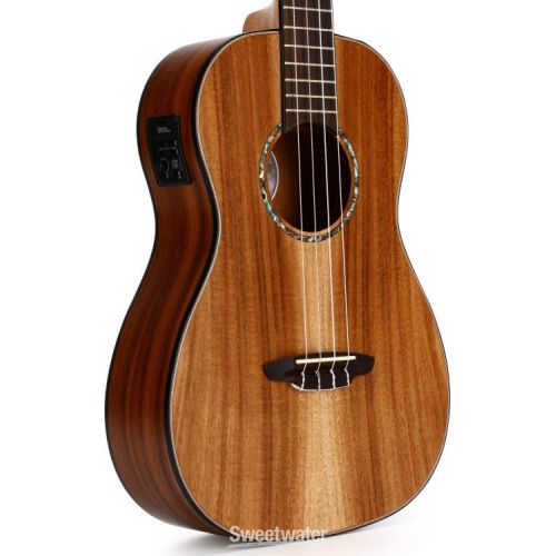  Luna High Tide Koa Baritone Acoustic-electric Ukulele - Satin Natural